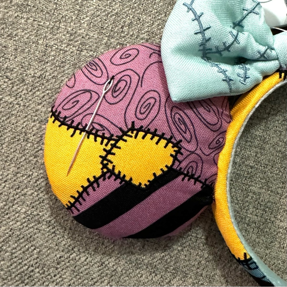 Disney Parks Nightmare Before Christmas Sally Ears Headband - Picture 4 of 4